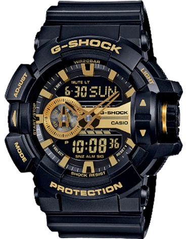 Кварцевые CASIO GA-400GB-1A9DR полимер