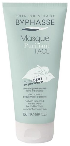 Маска для лица Byphasse крем Home Spa очищающая маска для лица 150 мл