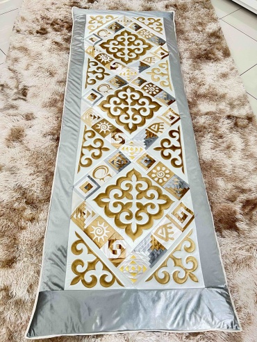 Жасау корпе 250x90 см, вата, серый