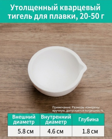 Тигель для отливки металла №2
