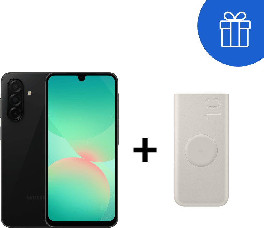 Смартфон Samsung Galaxy A26 5G 6 ГБ/128 ГБ черный + подарок