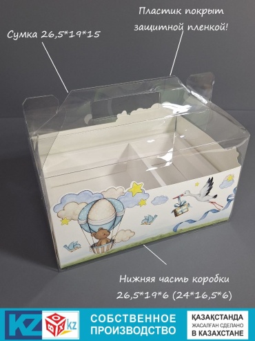 Коробка Fortress box 1 шт, 26.5х19х15 см