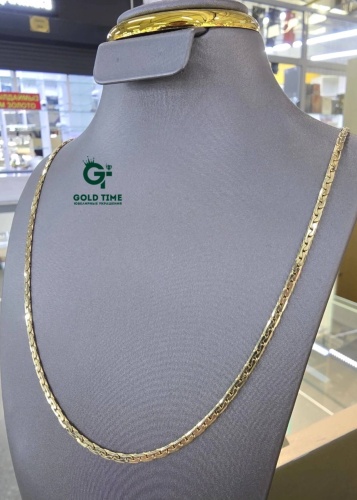 GOLD TIME 777146692 длина 55 см, вес 17 г золото, плетение якорное