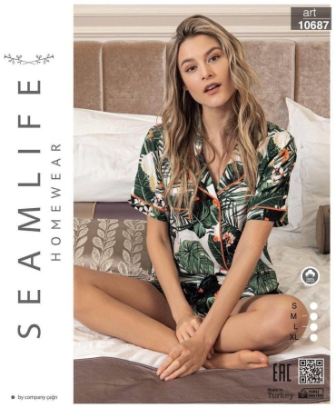 Пижама Seamlife зеленый