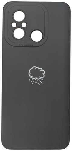 Чехол для Xiaomi Redmi 12C, C55, Redmi 11A черный