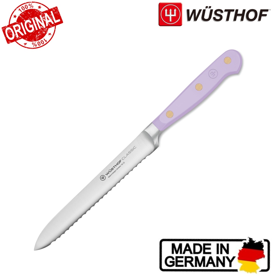 Нож для нарезки WUSTHOF Classic Serrated Utility Knife, лезвие: углеродистая сталь 1 шт