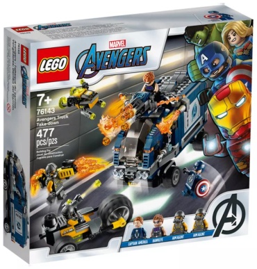 Конструктор Super heroes 76143_r, деталей 477 шт