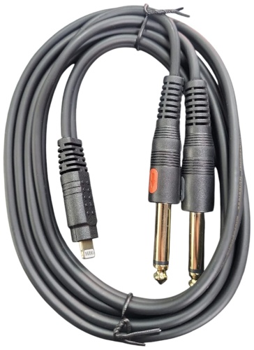 Кабель Lightning - 6.3 mm jack