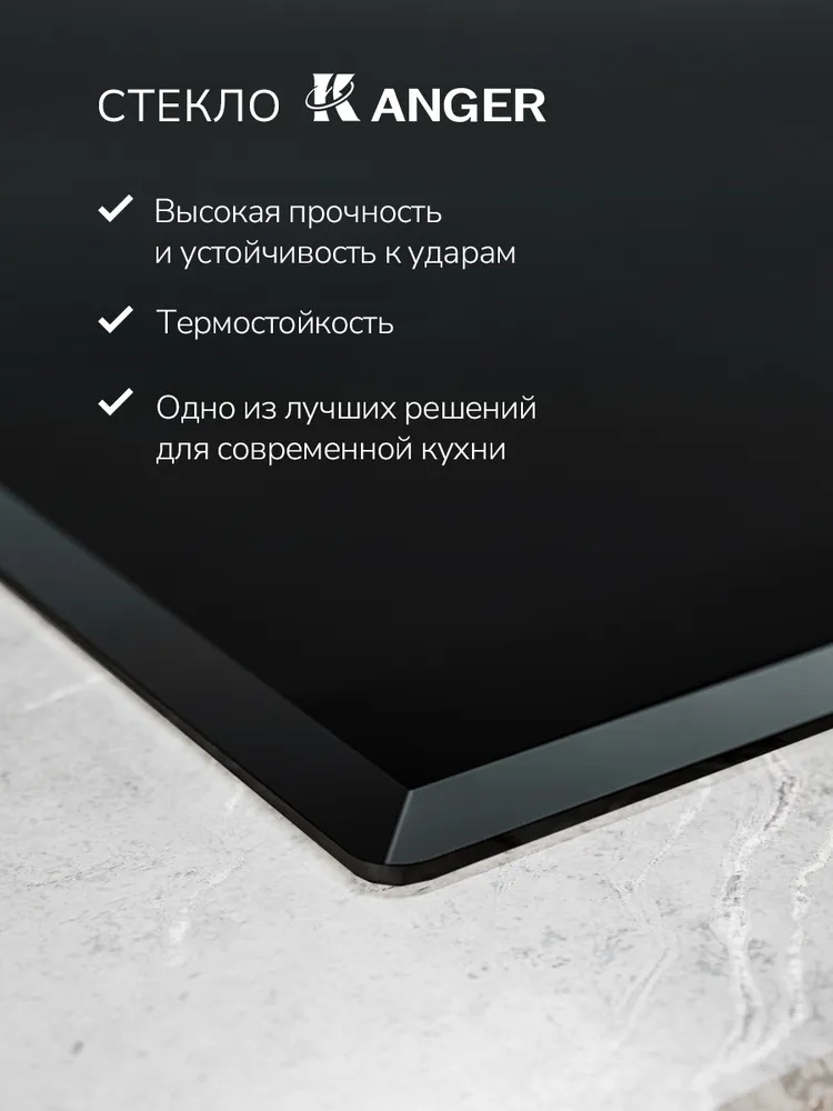 MILLEN MIH 451 BL панель стеклокерамическая индукционная 4