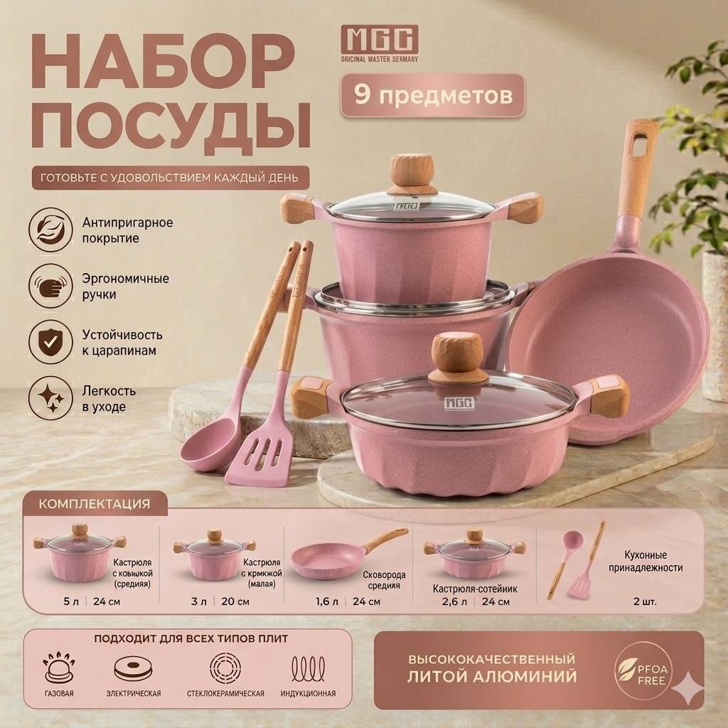 Смешанный набор MGC 9 в 1