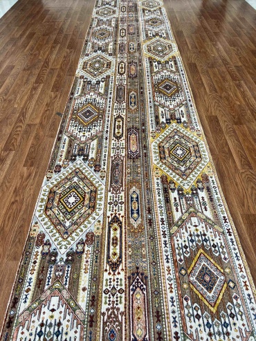 Ковровая дорожка Bal Carpet короткий ворс, акрил, полиэстер, 80 см x 2 м