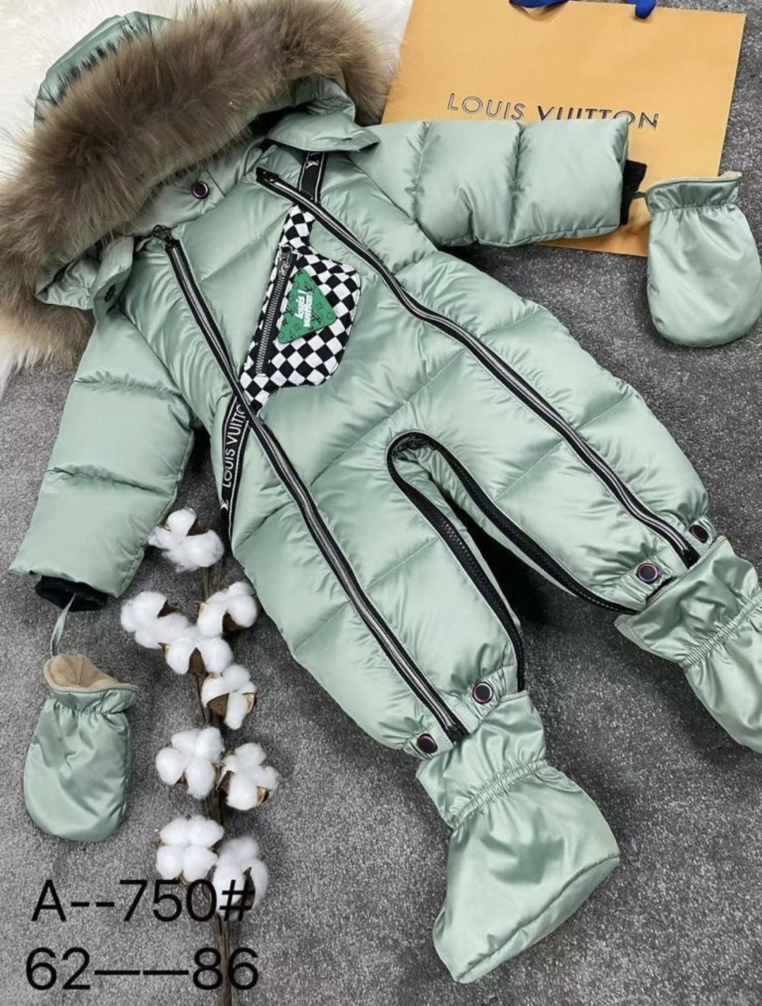 Комбинезон-трансформер Kids collection бирюзовый