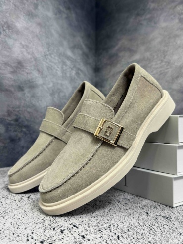 Лоферы FASHION серебристый