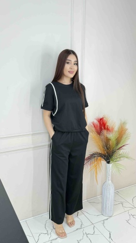 Костюм повседневный Swan fashion черный