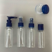 Емкость для косметических средств самозаправляющийся пластик 100 мл 5 шт