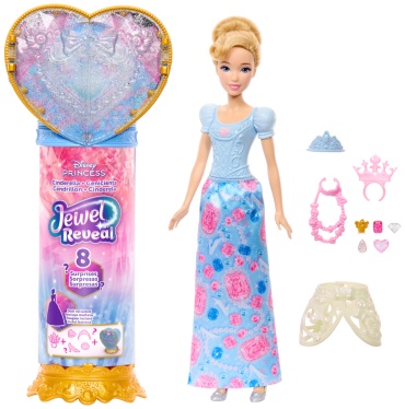 Кукла-модель Disney Золушка с сюрпризами 27.5 см