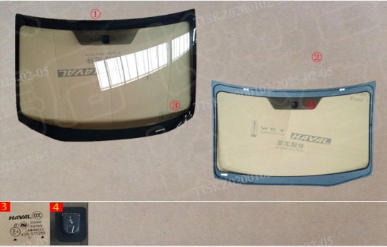 HAVAL 5206300XKZ0YA лобовое для Haval M6 2021-2025