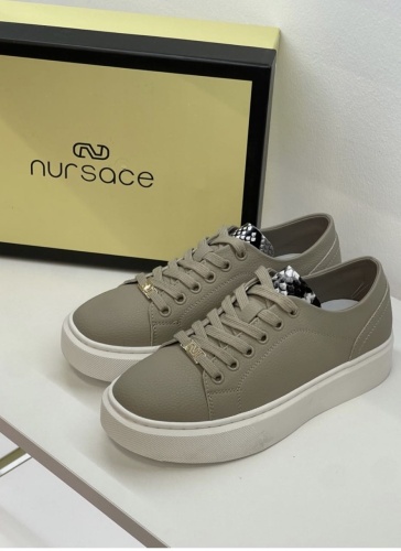Кеды Nursace Nursace L-650 золотистый, хаки