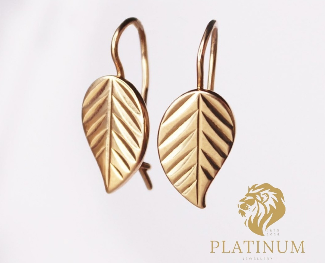 Серьги PLATINUM 12946697 вес 5 г золото, без вставок