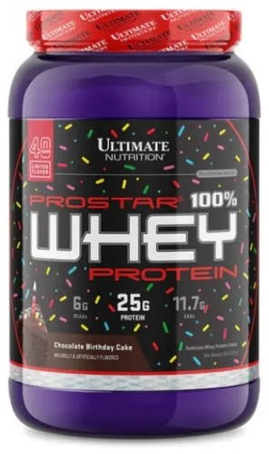 Протеин Ultimate Nutrition Ultimate Nutrition Prostar 100% Whey торт 907 г