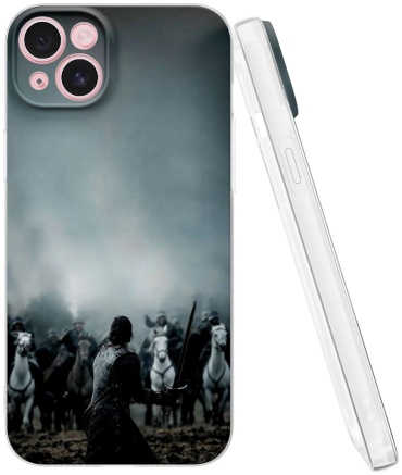 Чехол Mcover для Apple iPhone 15 Plus рисунок