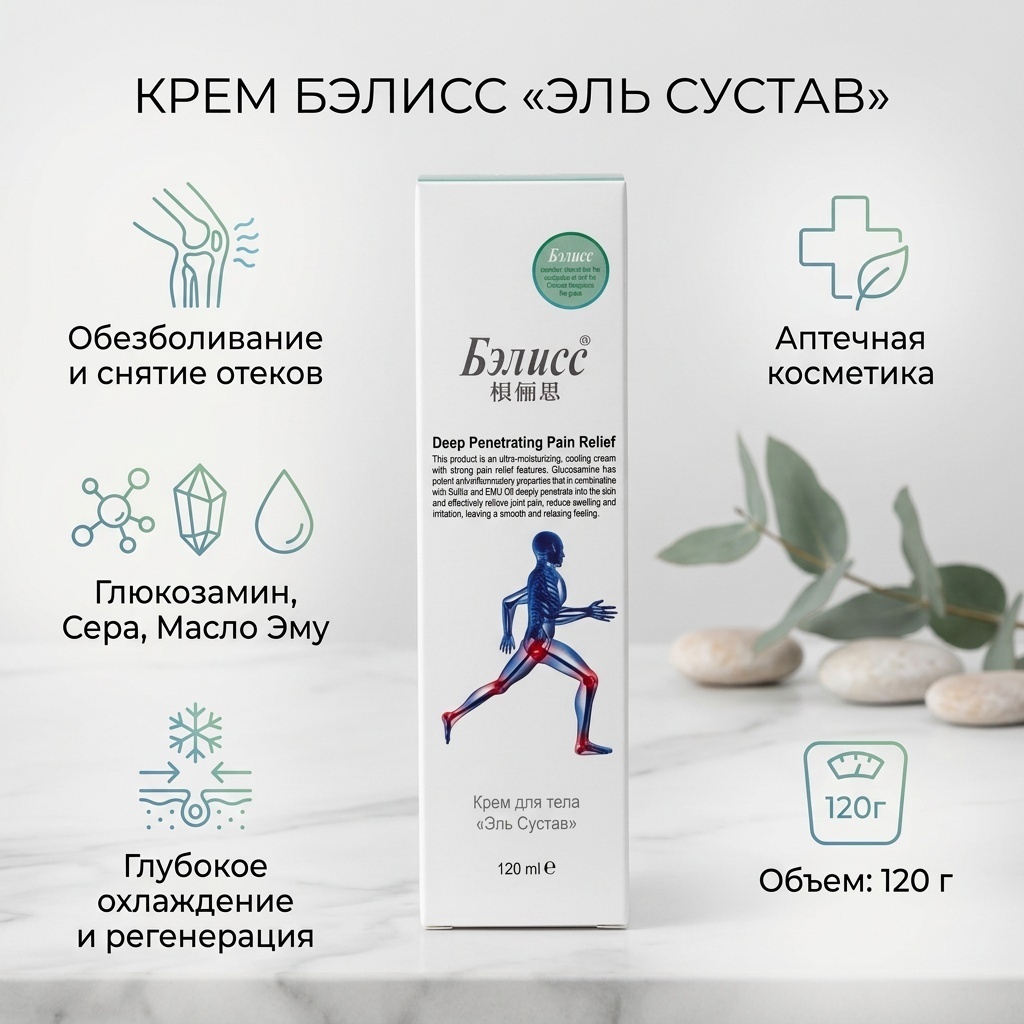 Бэлисс Крем для тела «Эль сустав» крем для тела 120 г