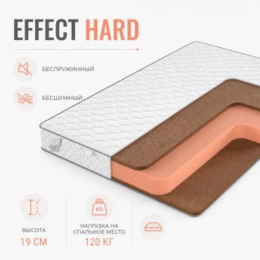Матрас Jatsai Matras EFFECT HARD, 170x200x19 см