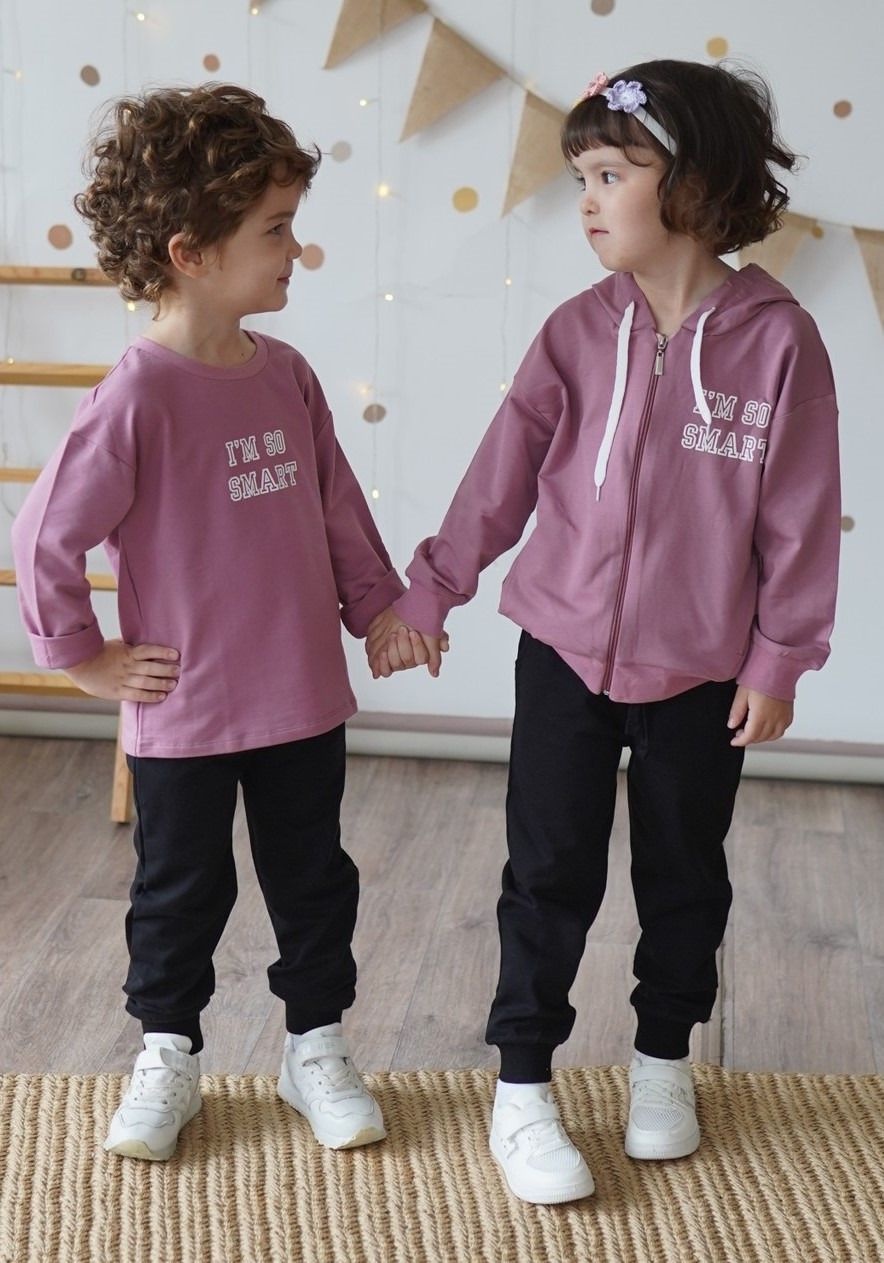 Джемпер Twins розовый, бледно-розовый