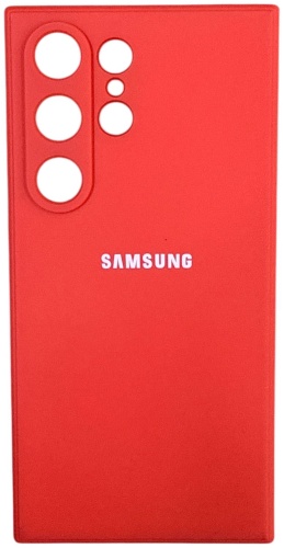 Чехол для Samsung Galaxy S24 Ultra красный