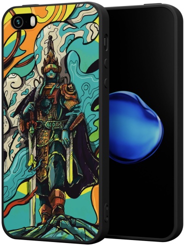 Чехол для Apple iPhone 5, iPhone 5S, iPhone SE рисунок