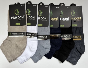Носки PIER DONI 6 пар мультиколор 40-44