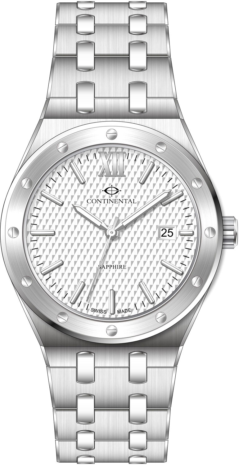 Кварцевые Continental 21501-GD101110 сталь