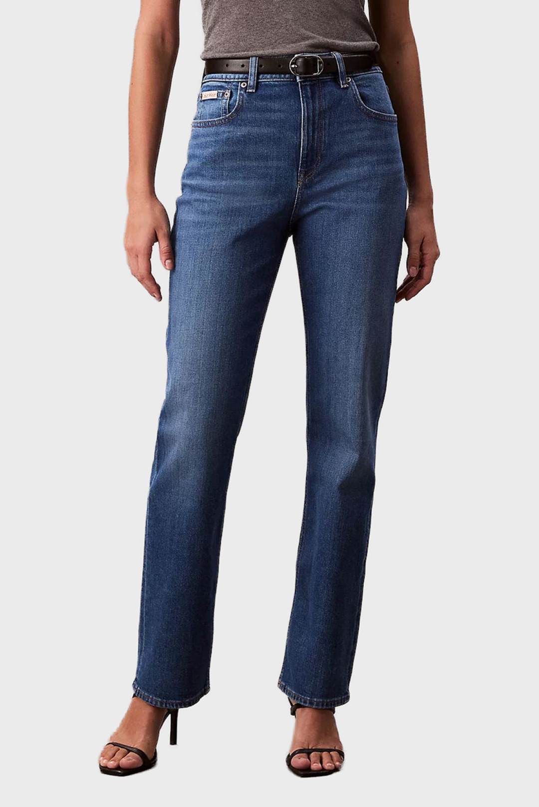 Джинсы прямые Calvin Klein Jeans синий