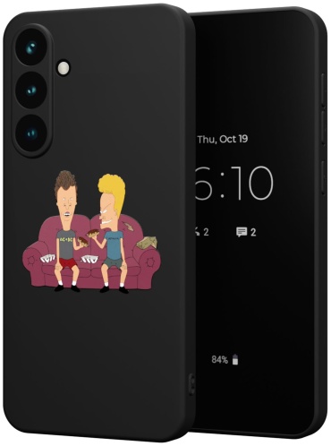 Чехол Mcover для Samsung S24 FE рисунок