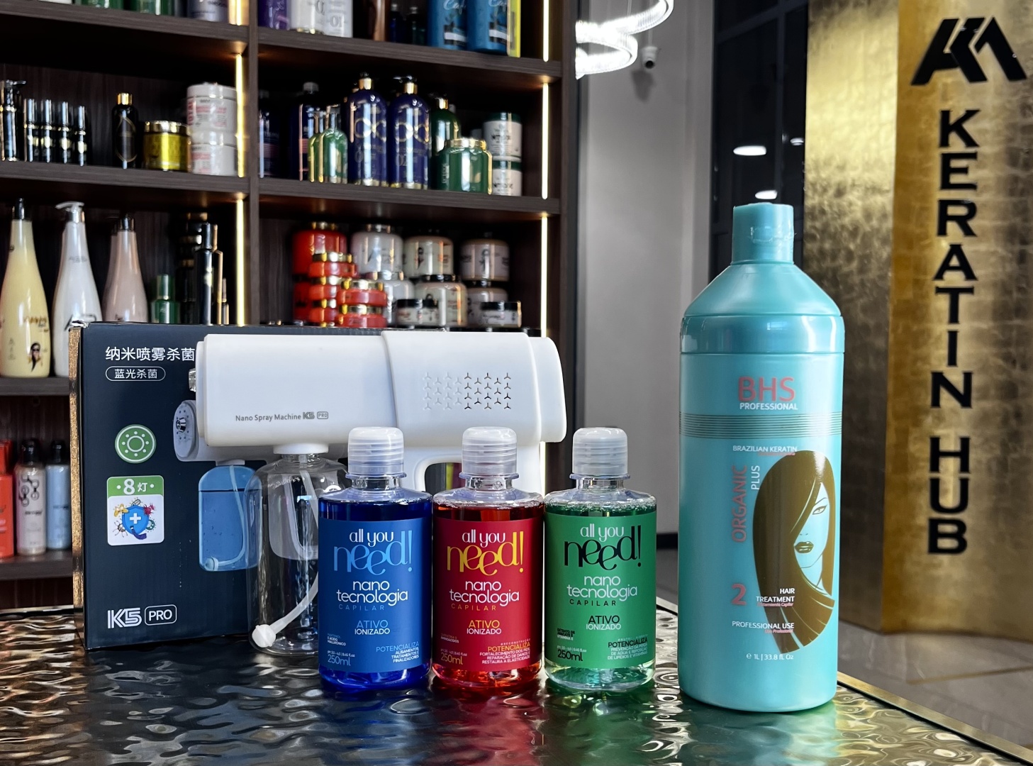Zap состав EAE Mirai All You Need комплект Аппарат наноспрей + BHS Organic 1750 мл
