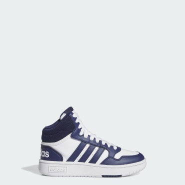 Кроссовки adidas Hoops белый, темно-синий