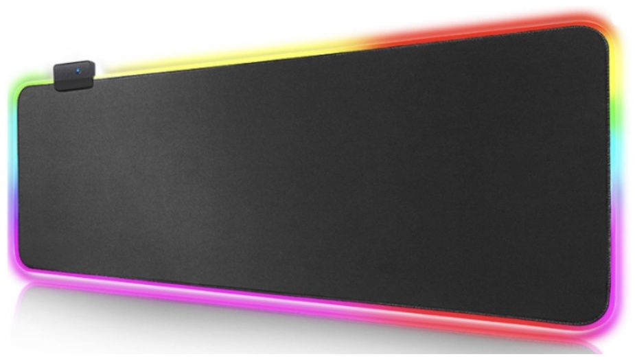 Коврик для мыши Rasure Rgb 800x300x4 мм черный