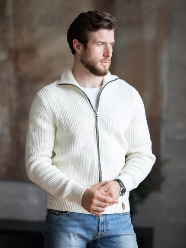 Кардиган JB casual белый