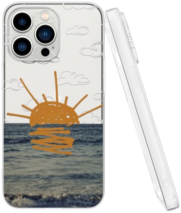 Чехол Mcover для Apple iPhone 13 Pro рисунок