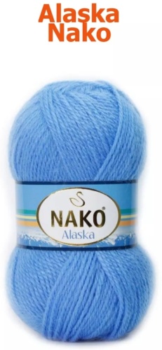 Моток NAKO 7113 Голубой 200 м 100 г