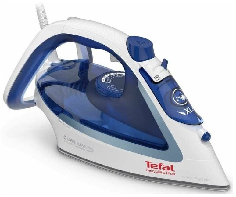 Утюг Tefal Easygliss FV5715E0 белый, синий