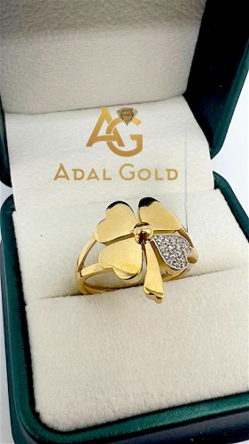 ADAL GOLD ADG_NC120-045 размер 18.5 вес 3.21 г золото, фианит