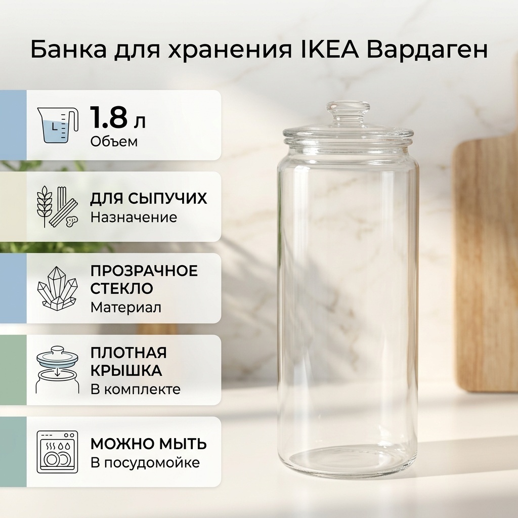IKEA Вардаген 40383445 1.8 л