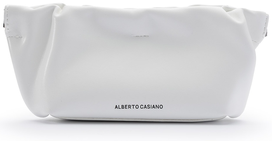 Мягкий футляр Alberto Casiano искусственная кожа, 19 x 9 см белый