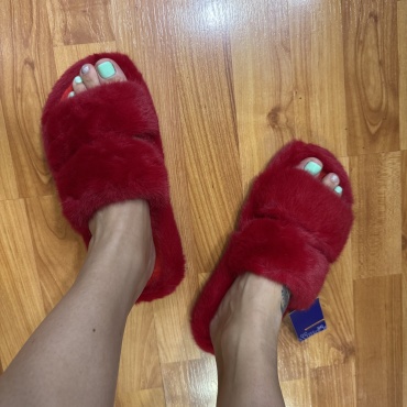 Тапочки AT HOME красный
