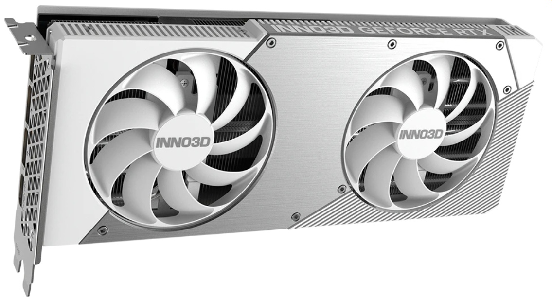 Видеокарта Inno3D GeForce RTX 5070 TWIN X2 OC WHITE 12 Гб