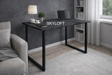 Стол компьютерный Sky Loft Vegas, 110х70x75 см, черный, темно-серый