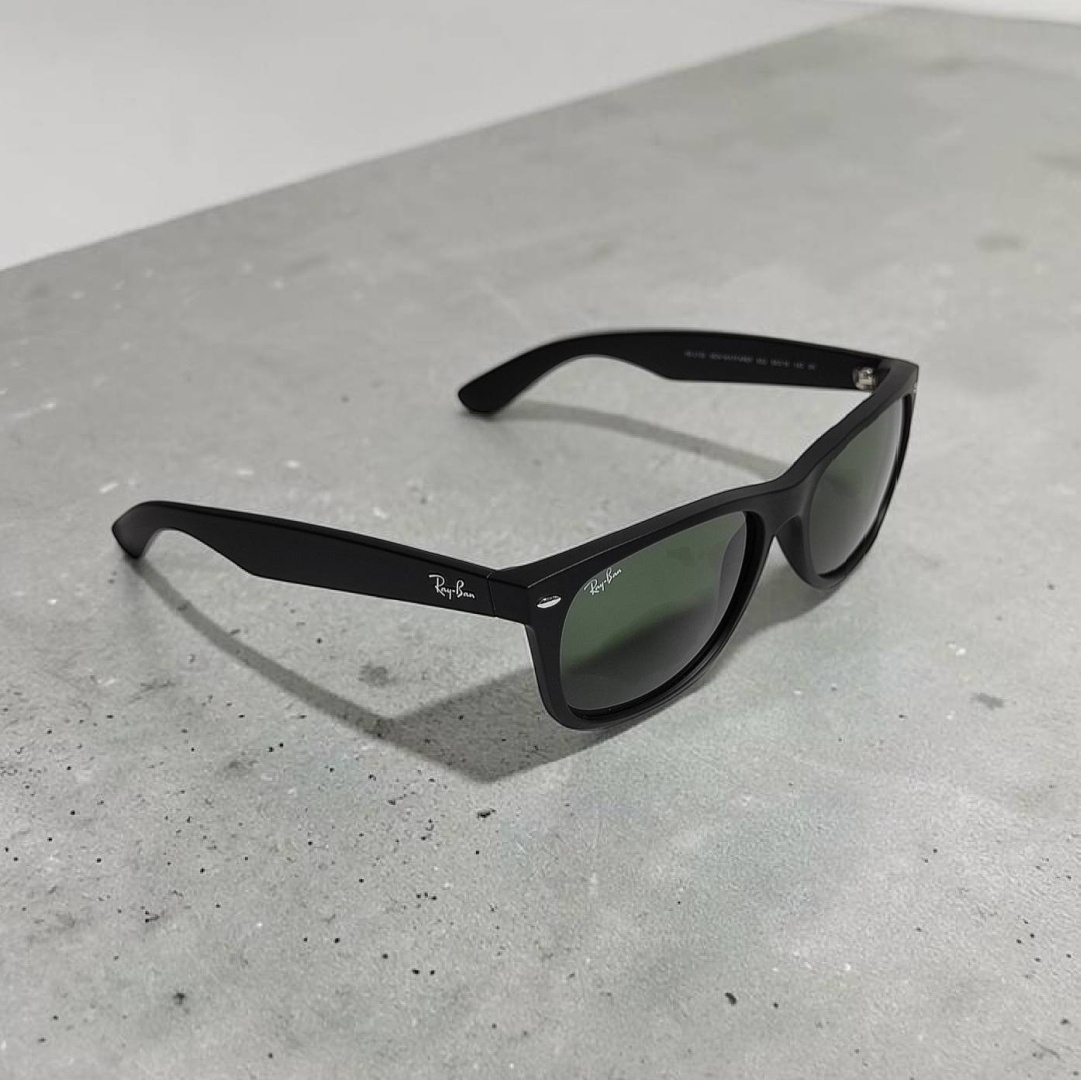 Ray-Ban солнцезащитные очки вайфареры однотонные