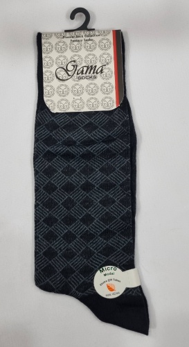 Носки Gama 1 пара черный, серый 42-44