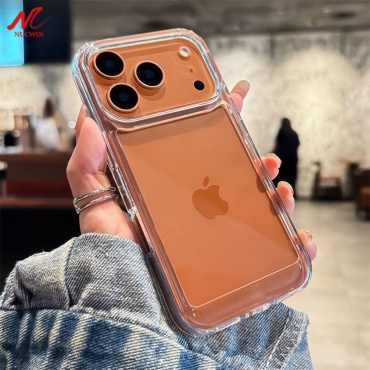 Чехол для Apple iPhone 17 Pro прозрачный